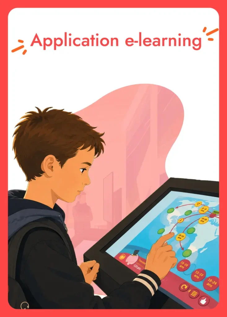 Application e-learning
